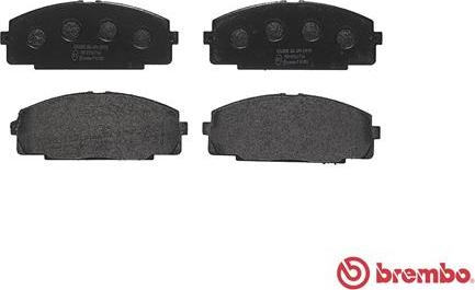 Brembo P 83 092 - Kit pastiglie freno, Freno a disco www.autoricambit.com