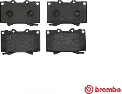 Brembo P 83 048 - Kit pastiglie freno, Freno a disco www.autoricambit.com