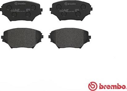 Brembo P 83 055 - Kit pastiglie freno, Freno a disco www.autoricambit.com