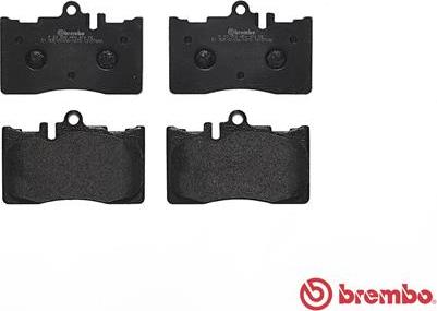 Brembo P 83 058 - Kit pastiglie freno, Freno a disco www.autoricambit.com