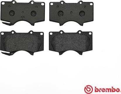 Brembo P 83 066 - Kit pastiglie freno, Freno a disco www.autoricambit.com