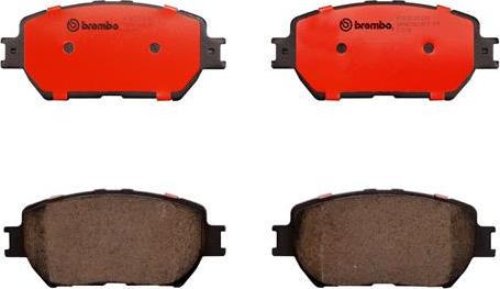 Brembo P83062N - Kit pastiglie freno, Freno a disco www.autoricambit.com