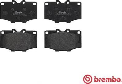 Brembo P 83 006 - Kit pastiglie freno, Freno a disco www.autoricambit.com