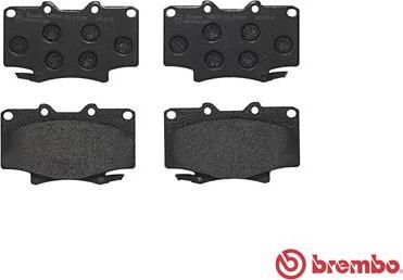 Brembo P 83 025 - Kit pastiglie freno, Freno a disco www.autoricambit.com