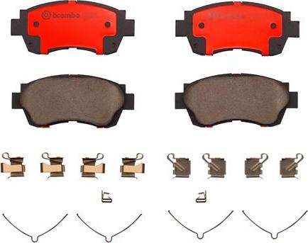 Brembo P83027N - Kit pastiglie freno, Freno a disco www.autoricambit.com