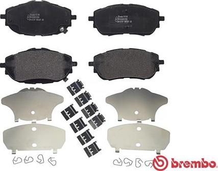 Brembo P 83 150 - Kit pastiglie freno, Freno a disco www.autoricambit.com