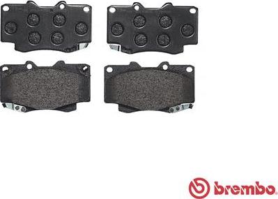 Brembo P 83 151 - Kit pastiglie freno, Freno a disco www.autoricambit.com