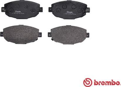 Brembo P 83 104 - Kit pastiglie freno, Freno a disco www.autoricambit.com