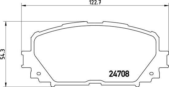 Brembo P 83 101 - Kit pastiglie freno, Freno a disco www.autoricambit.com