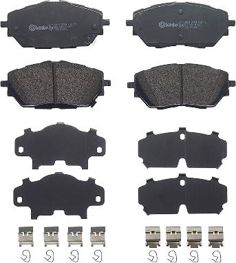 Brembo P 83 171 - Kit pastiglie freno, Freno a disco www.autoricambit.com