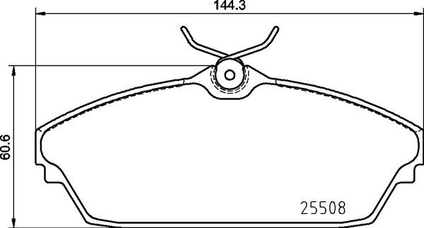 Brembo P82003N - Kit pastiglie freno, Freno a disco www.autoricambit.com