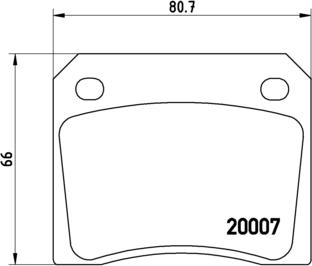 Brembo P 36 002 - Kit pastiglie freno, Freno a disco www.autoricambit.com