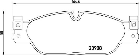 Brembo P 36 021 - Kit pastiglie freno, Freno a disco www.autoricambit.com