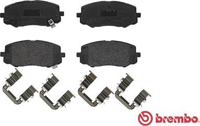 Brembo P 30 045 - Kit pastiglie freno, Freno a disco www.autoricambit.com