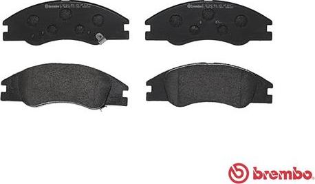 Brembo P 30 042 - Kit pastiglie freno, Freno a disco www.autoricambit.com