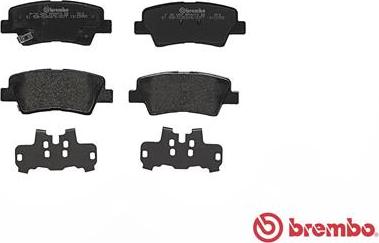 Brembo P 30 054 - Kit pastiglie freno, Freno a disco www.autoricambit.com