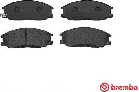 Brembo P 30 013 - Kit pastiglie freno, Freno a disco www.autoricambit.com