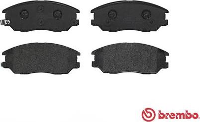 Brembo P 30 028 - Kit pastiglie freno, Freno a disco www.autoricambit.com