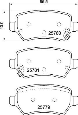 Brembo P 30 120 - Kit pastiglie freno, Freno a disco www.autoricambit.com