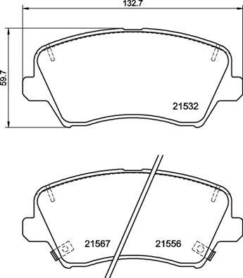 Brembo P 30 123 - Kit pastiglie freno, Freno a disco www.autoricambit.com