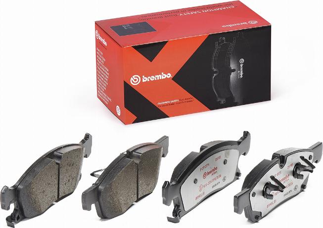 Brembo P 37 017X - Kit pastiglie freno, Freno a disco www.autoricambit.com