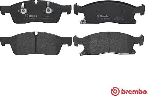 Brembo P 37 017 - Kit pastiglie freno, Freno a disco www.autoricambit.com