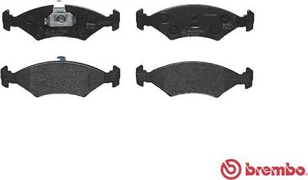 Brembo P 24 043 - Kit pastiglie freno, Freno a disco www.autoricambit.com