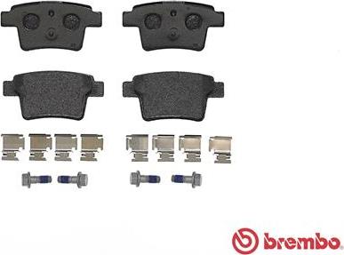 Brembo P 24 063 - Kit pastiglie freno, Freno a disco www.autoricambit.com