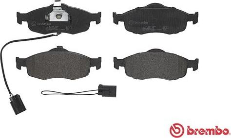 Brembo P 24 034 - Kit pastiglie freno, Freno a disco www.autoricambit.com