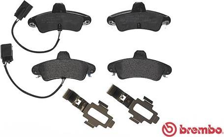 Brembo P 24 038 - Kit pastiglie freno, Freno a disco www.autoricambit.com