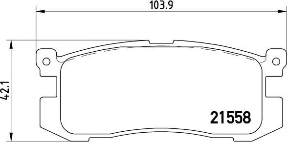 Brembo P 24 025 - Kit pastiglie freno, Freno a disco www.autoricambit.com