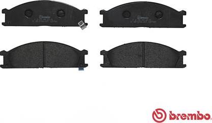 Brembo P 24 026 - Kit pastiglie freno, Freno a disco www.autoricambit.com