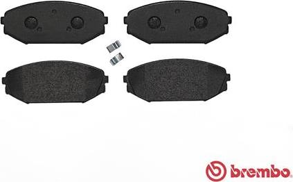 Brembo P 28 049 - Kit pastiglie freno, Freno a disco www.autoricambit.com