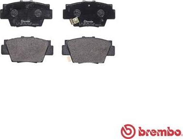 Brembo P 28 040 - Kit pastiglie freno, Freno a disco www.autoricambit.com