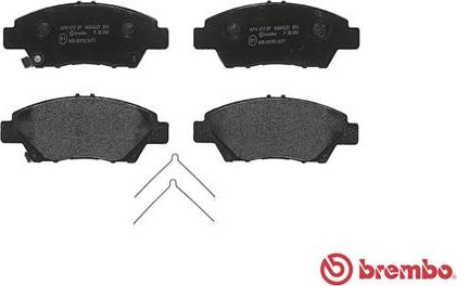 Brembo P 28 050 - Kit pastiglie freno, Freno a disco www.autoricambit.com