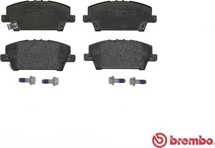 Brembo P 28 037 - Kit pastiglie freno, Freno a disco www.autoricambit.com