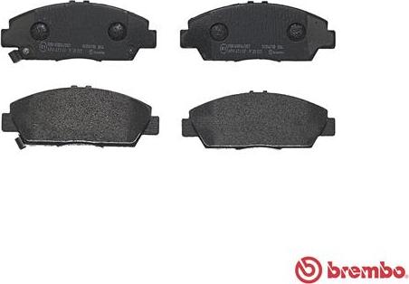 Brembo P 28 021 - Kit pastiglie freno, Freno a disco www.autoricambit.com