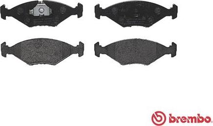 Brembo P 23 055 - Kit pastiglie freno, Freno a disco www.autoricambit.com