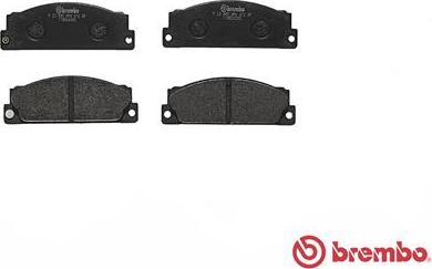 Brembo P 23 005 - Kit pastiglie freno, Freno a disco www.autoricambit.com