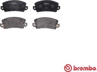 Brembo P 23 008 - Kit pastiglie freno, Freno a disco www.autoricambit.com