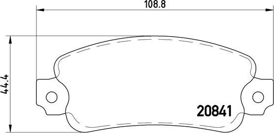 Brembo P 23 014 - Kit pastiglie freno, Freno a disco www.autoricambit.com