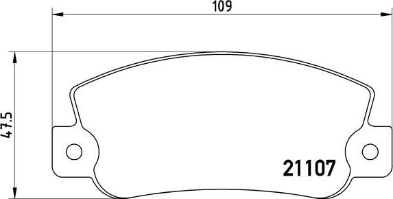 Brembo P 23 032 - Kit pastiglie freno, Freno a disco www.autoricambit.com