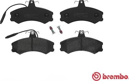 Brembo P 23 022 - Kit pastiglie freno, Freno a disco www.autoricambit.com