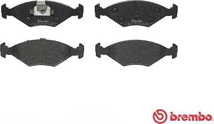 Brembo P 23 123 - Kit pastiglie freno, Freno a disco www.autoricambit.com