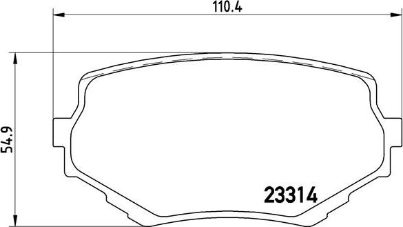 Brembo P 79 009 - Kit pastiglie freno, Freno a disco www.autoricambit.com