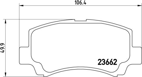 Brembo P 79 011 - Kit pastiglie freno, Freno a disco www.autoricambit.com