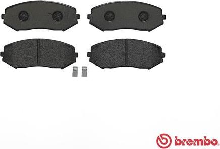 Brembo P 79 018 - Kit pastiglie freno, Freno a disco www.autoricambit.com