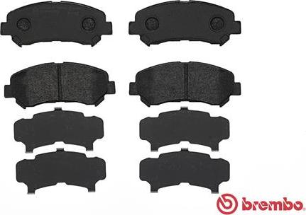 Brembo P 79 028 - Kit pastiglie freno, Freno a disco www.autoricambit.com