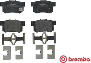 Brembo P 79 027 - Kit pastiglie freno, Freno a disco www.autoricambit.com