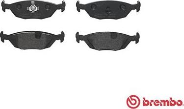 Brembo P 71 003 - Kit pastiglie freno, Freno a disco www.autoricambit.com